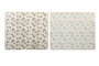 DKD Home Decor Tapete de Microfibra 50x38x0,7 cm Surtido de 2 Piezas