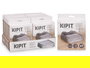 Kipit Organizador Sujetador 7 Compartimentos Gris 35 x 9 x 30 cm (Set de 24)