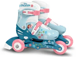 Reine Des Neiges Patines en Línea 2 en 1 Frozen Niñas Azul Talla 27-30 REI3496272463013