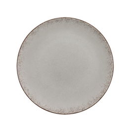 BAUSCHER Platillo Plano Vajilla 12 cm de Diámetro, Colección Natural Gray, Color Gris, Apta Lavavajillas No, Apta Microondas No (Set de 6)