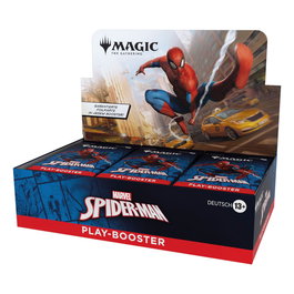 Magic the Gathering Marvel's Spider-Man Caja de Sobres de Juego (30) alemán