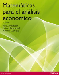 PEARSON-PRENTICE HALL, MATEMATICAS PARA ANALISIS ECONOMICO, Knut Sydsæter