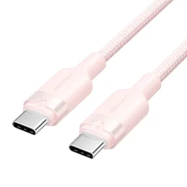 Vention Cable USB-C a USB-C TRDPF 1m Rosa 60W 3A