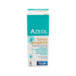 PILEJE Azeol Spray 15Ml Aroma Menta Antiinflamatorio y Antiviral para Dolor de Garganta