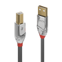 Lindy Cable USB 2.0 Cromo Line Tipo A a B, 0,5 m