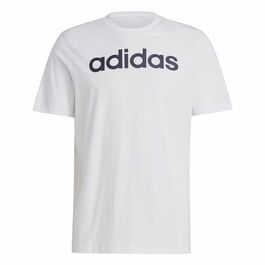 Camiseta de Manga Corta Hombre Adidas Essentials Linear Logo XL