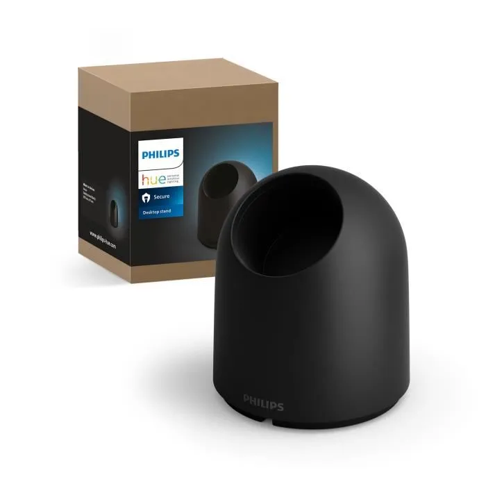 Philips Hue PHI1727109863893 Soporte de mesa para cámara Secure Indoor - Negro
