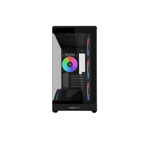 Lian Li Caja Ordenador Gaming Vector V100 Mini Black ARGB mATX Torre con Ventana y Refrigeración Lian Li Caja Ordenador Gaming Vector V100 Mini Black ARGB mATX Torre con Ventana y Refrigeración