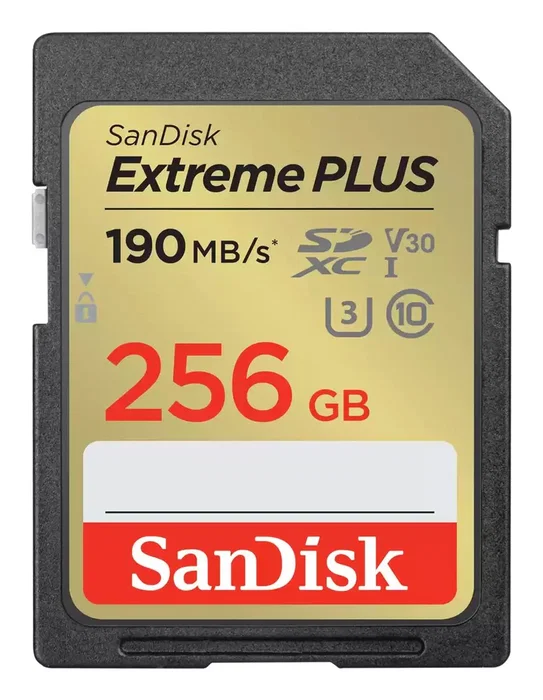 SanDisk SDSDXW2-256G-GNCIN Tarjeta SDXC de 256 GB Clase 10 UHS-I U3 V30 hasta 190 MB/s de lectura