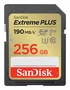 SanDisk SDSDXW2-256G-GNCIN Tarjeta SDXC de 256 GB Clase 10 UHS-I U3 V30 hasta 190 MB/s de lectura