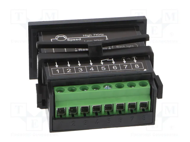 CROUZET CTR24 Contador Electrónico LCD de Impulsos CROUZET CTR24 Contador Electrónico LCD de Impulsos