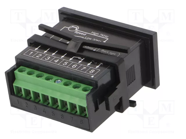 CROUZET CTR24 Contador Electrónico LCD de Impulsos CROUZET CTR24 Contador Electrónico LCD de Impulsos