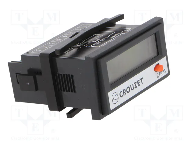 CROUZET CTR24 Contador Electrónico LCD de Impulsos CROUZET CTR24 Contador Electrónico LCD de Impulsos