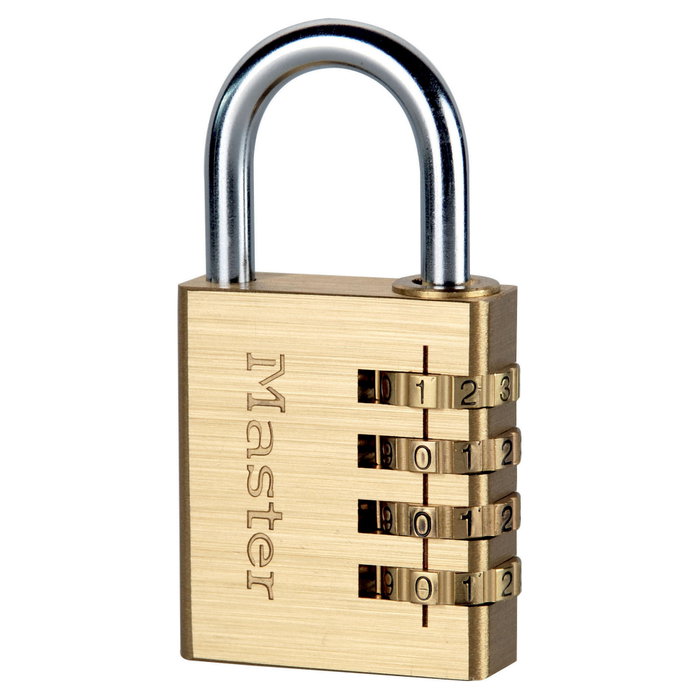 Master Lock 604EURD Candado de Combinación de Aluminio 40mm Master Lock 604EURD Candado de Combinación de Aluminio 40mm