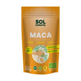 Sol Natural Maca en Polvo Bio 250 g - Superalimento Orgánico