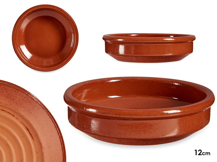 La Dehesa Cazuela Redonda con Asas 12 cm Diámetro Barro Refractario Miel (Set de 36) La Dehesa Cazuela Redonda con Asas 12 cm Diámetro Barro Refractario Miel (Set de 36)