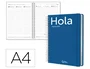 Liderpapel Agenda Oficina 2027 Espiral Classic Semana Vista A4 Azul