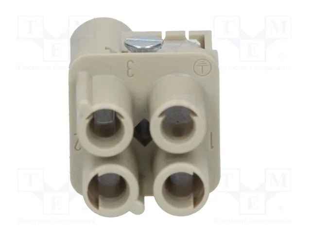 HARTING Han Q3/0 -F- Crimp Plantilla de Contacto Hembra HARTING Han Q3/0 -F- Crimp Plantilla de Contacto Hembra