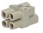 HARTING Han Q3/0 -F- Crimp Plantilla de Contacto Hembra