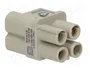 HARTING Han Q3/0 -F- Crimp Plantilla de Contacto Hembra