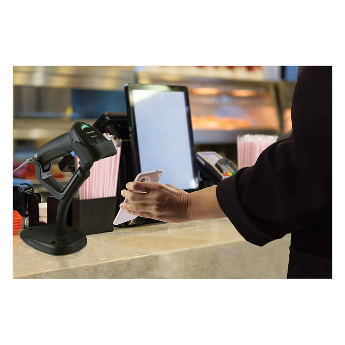 Datalogic QD2220 KIT LINEAR Lector de códigos de barras 1D Laser Alámbrico Negro Datalogic QD2220 KIT LINEAR Lector de códigos de barras 1D Laser Alámbrico Negro