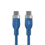 Targus Hyper Juice Flex Cable de Carga USB-C de Silicona - Azul