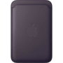 Apple Cartera de tejido fino con MagSafe - Morado medianoche
