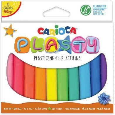 Plastilina Carioca Barra 20 Gr. Caja De 10 Plastilina Carioca Barra 20 Gr. Caja De 10