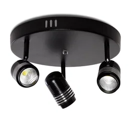 Aplique LED 27W 2.430Lm 6000ºK Arianna 40.000H [HO-3X9COB-WALLLIGHT-B-CW]