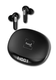 SAMI TWS Space - Auriculares Inalámbricos con Cancelación Activa de Ruido (ANC), Cargador de 280mAh y Batería 40mAh