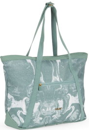 MILAN DISEÑO Bolso Shopper Grande Serie Lava Verde