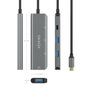 Aisens Hub USB 3.2 Gen1 5G USB-C Gris Aluminio