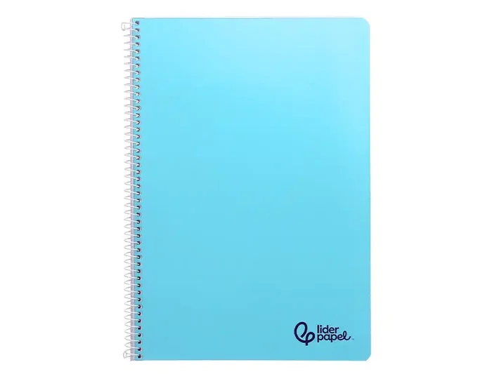 Liderpapel Cuaderno Espiral A4 Smart Tapa Blanda 80 Hojas Cuadriculado 3 mm con Margen Colores Surtidos