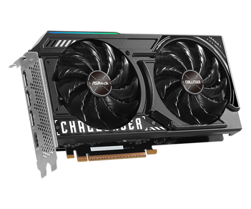 ASRock Intel Arc B570 10GB OC GDDR6 Tarjeta Gráfica con Refrigeración Activa y Iluminación Multi 90-GA5KZZ-00UANF