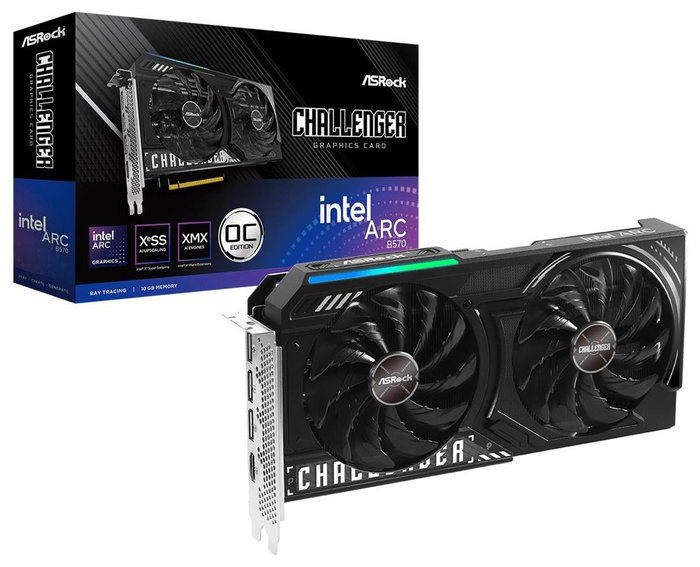 ASRock Challenger Intel Arc B570 10GB OC GDDR6