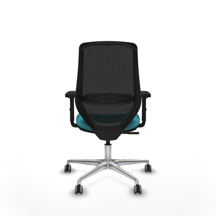 PIQUERAS Y CRESPO Silla de oficina Mardos con mecanismo Sincro, Turquesa y Negro PIQUERAS Y CRESPO Silla de oficina Mardos con mecanismo Sincro, Turquesa y Negro