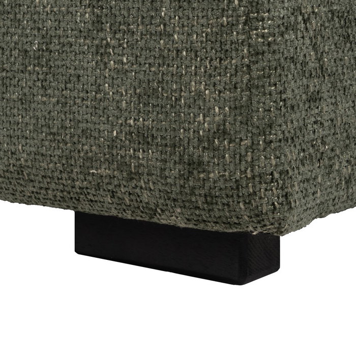 Sofá Verde Tejido Salón 222 X 92 X 70 cm