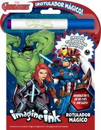 DISNEY LIBROS Los Vengadores. Rotulador mágico, Marvel
