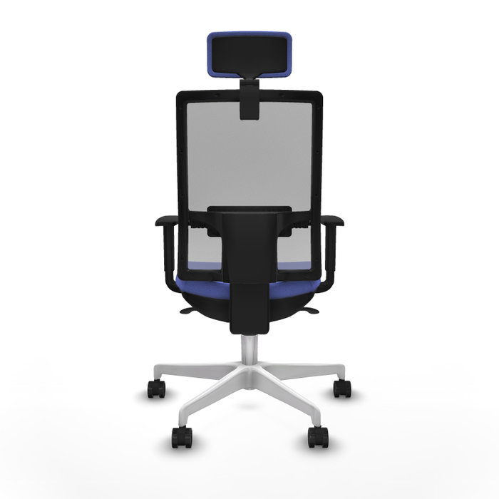 PIQUERAS Y CRESPO Silla de oficina Horna con mecanismo Sincro, Azul claro y Gris PIQUERAS Y CRESPO Silla de oficina Horna con mecanismo Sincro, Azul claro y Gris