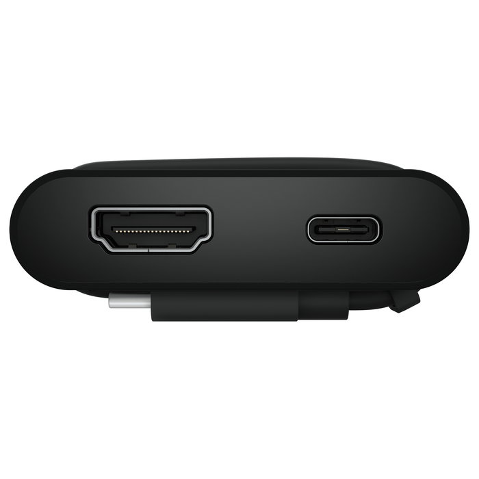 Dell DA225 Hub USB-C Travel 4 en 1, USB 3.2 Gen 1 Type-C, HDMI 2.0b, Negro, Soporte 4K Ultra HD