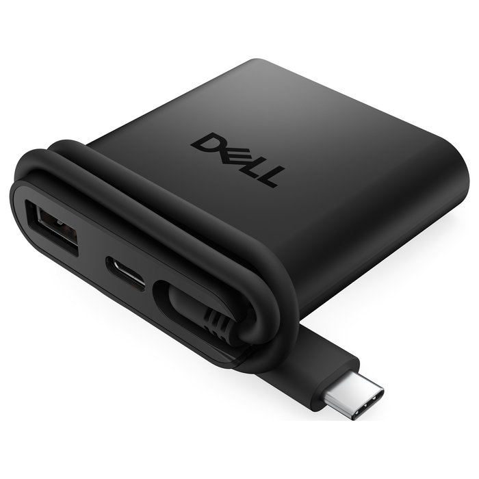 Dell DA225 Hub USB-C Travel 4 en 1, USB 3.2 Gen 1 Type-C, HDMI 2.0b, Negro, Soporte 4K Ultra HD