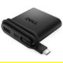 Dell DA225 Hub USB-C Travel 4 en 1, USB 3.2 Gen 1 Type-C, HDMI 2.0b, Negro, Soporte 4K Ultra HD