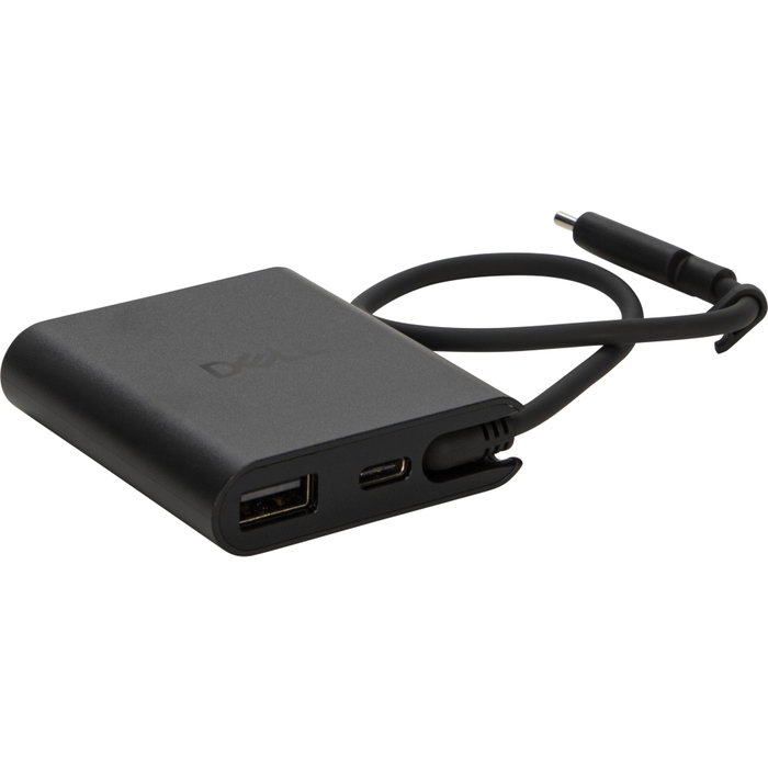 DELL DA225 Travel Hub 4-en-1 USB-C Negro
