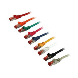 Synergy21 Patchkabel RJ45 CAT6 250MHz 0,25m magenta S-STP LSZH