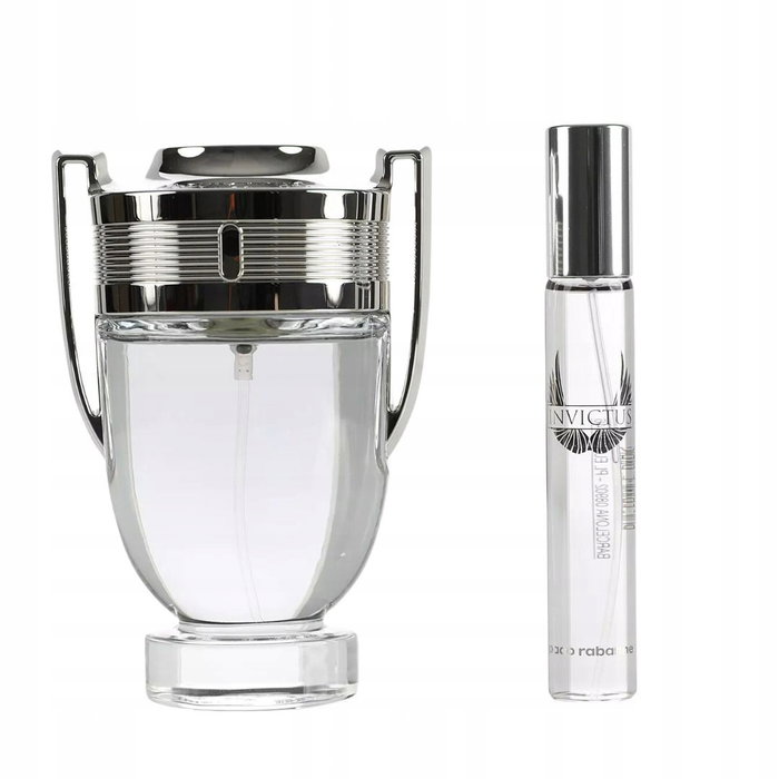 Paco Rabanne Set Invictus Eau De Toilette para Hombre, 100 ml + 10 ml