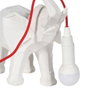Ixia Lámpara de Mesa Elefante Blanco Poliresina