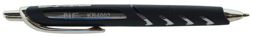 Boligrafo Rt. Beifa B&F Kb-4002 0,7 Mm Negro (Set de 12) Boligrafo Rt. Beifa B&F Kb-4002 0,7 Mm Negro (Set de 12)