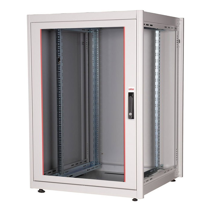 ROLINE 26.21.0033 Bastidor de red 22U 19", estructura de acero, puertas de vidrio y trasera extraíble, color gris, dimensiones 800x800x1125 mm (BxTxH) ROLINE 26.21.0033 Bastidor de red 22U 19", estructura de acero, puertas de vidrio y trasera extraíble, color gris, dimensiones 800x800x1125 mm (BxTxH)