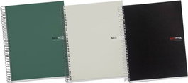 MIQUELRIUS Pack de 3 cuadernos espiral A5 cuadrícula 5x5 The Original