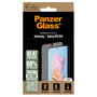 PanzerGlass Protector Pantalla All-in-One Vidrio Templado Samsung Galaxy S25 S24 Ultra Wide Fit, Aplicación en Seco, 1 Pieza